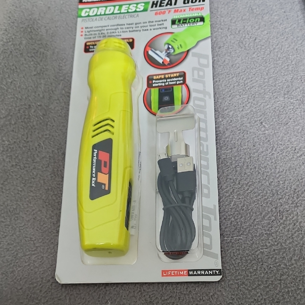 Cordless Heat Gun - Vibrant Yellow